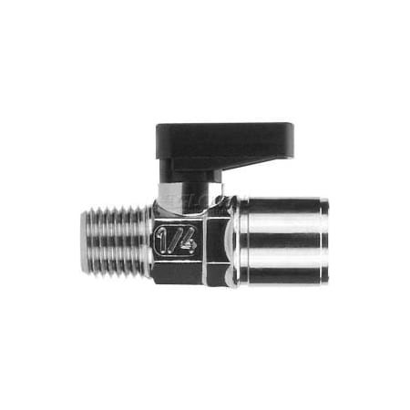 Alpha Technologies AIGNEP Mini Ball Valve 86310-08-08, Male X Female, 1/2" Nptf - Min Qty 6 86310-08-08